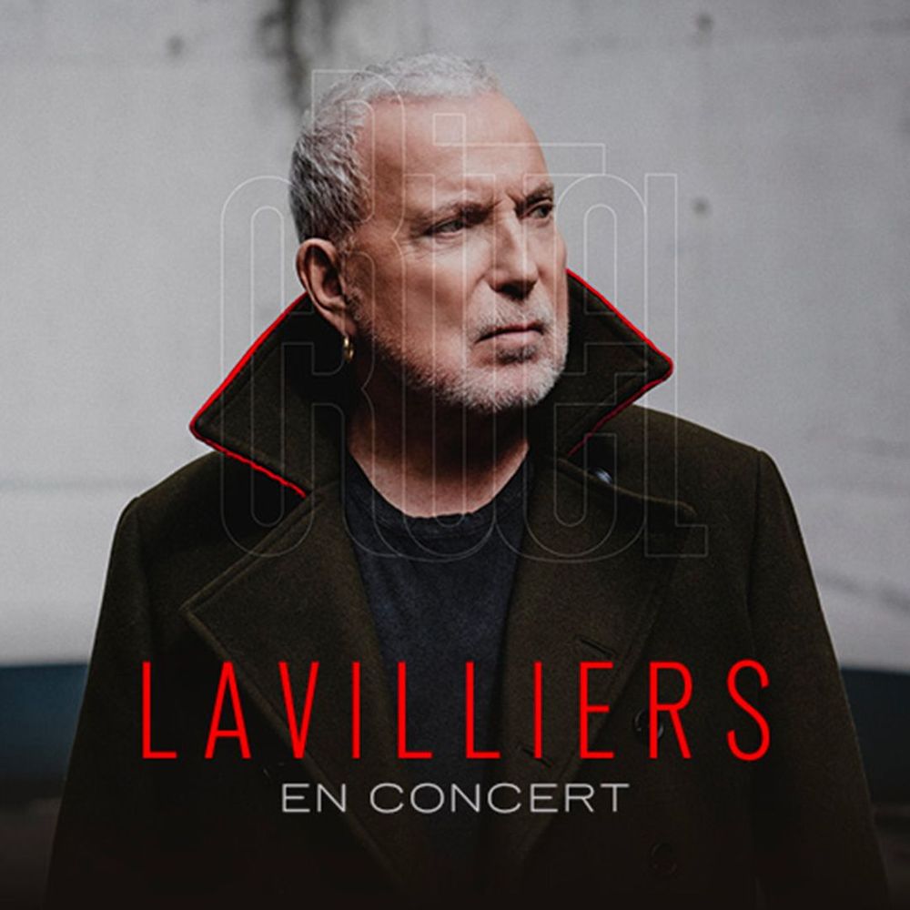 Affiche Bernard Lavilliers en concert à l’Arkéa Arena