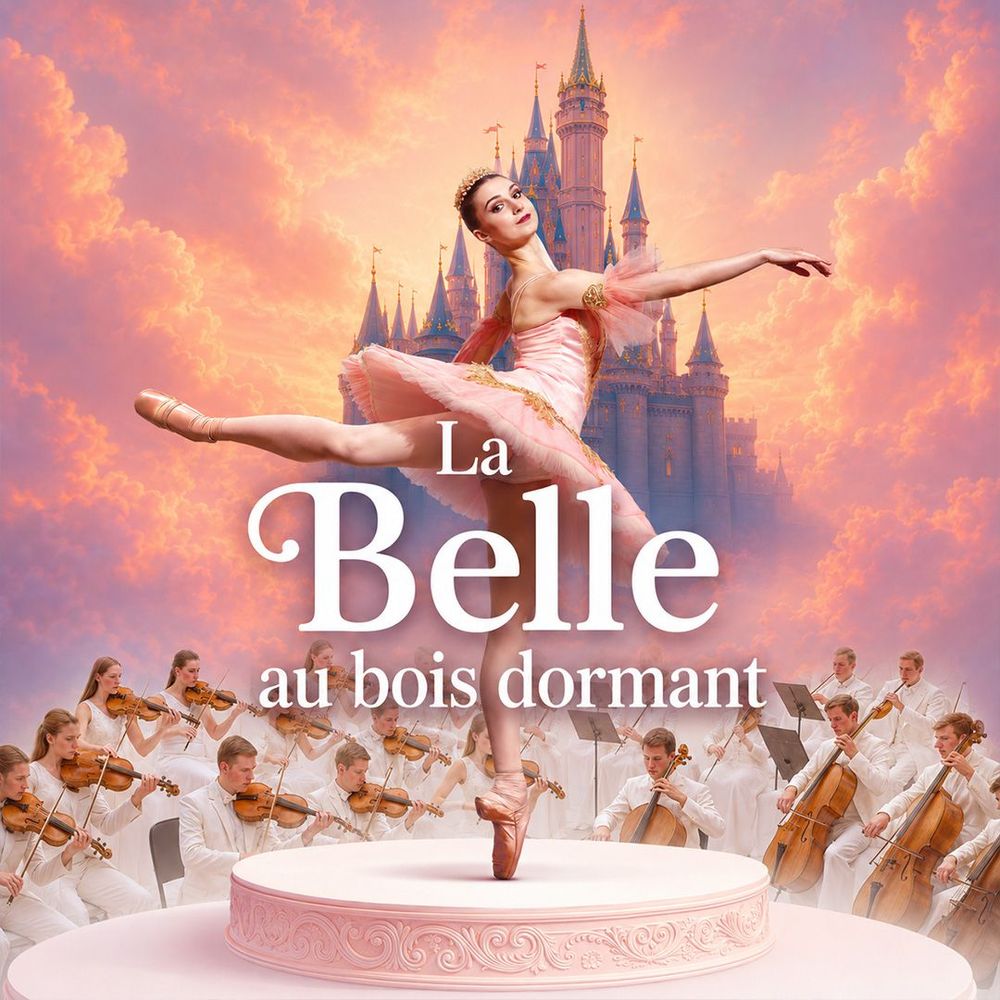 Affiche La Belle au Bois Dormant - L'International Festival Ballet en concert à l’Arkéa Arena