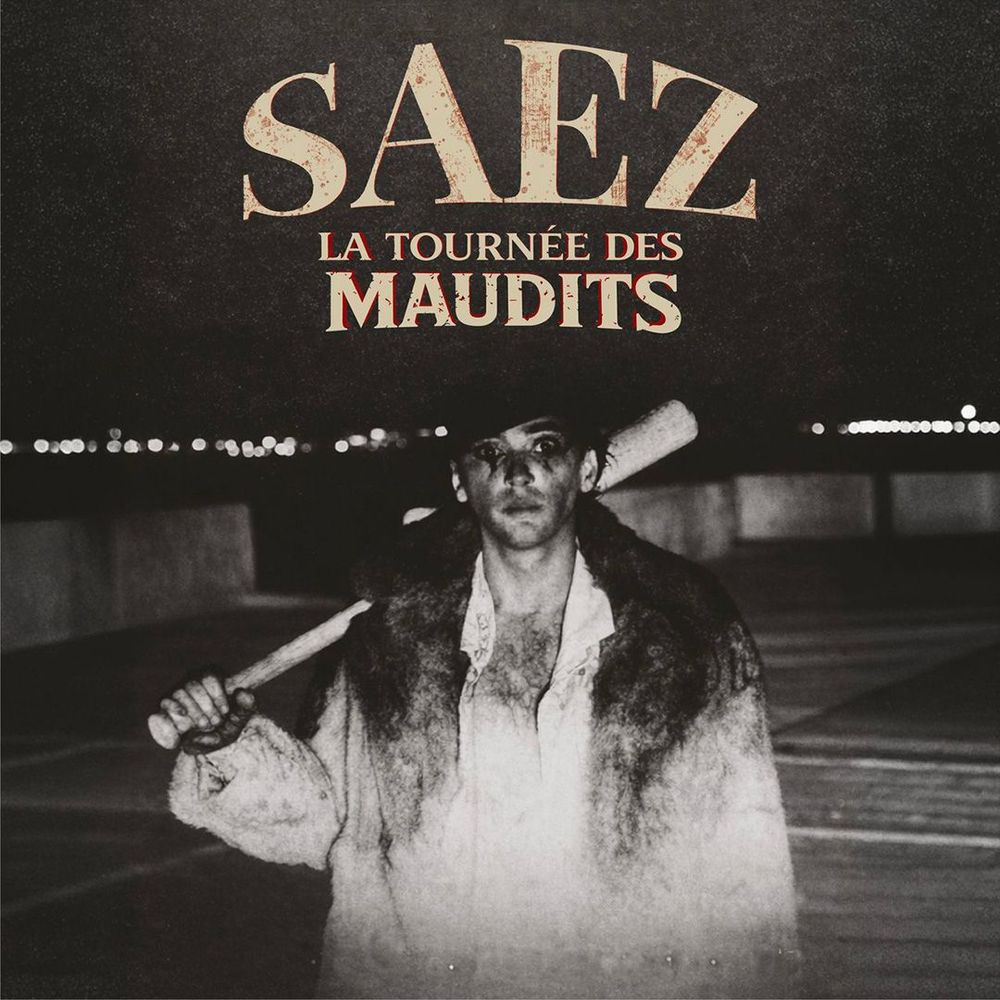 Affiche Saez en concert à l’Arkéa Arena